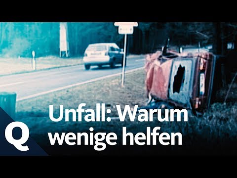 Autounfall: Warum viele einfach weiter fahren | Quarks