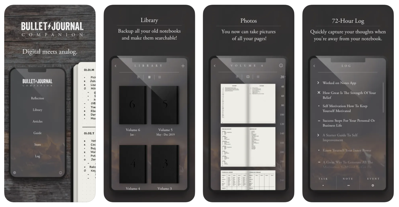 The 6 best Bullet Journal Apps + The one I use